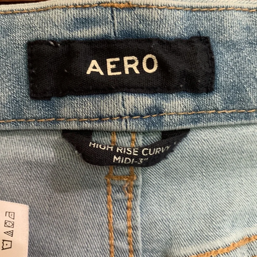 Aeropostale High Rise Curvy Shorts (10) - Picture 3 of 4